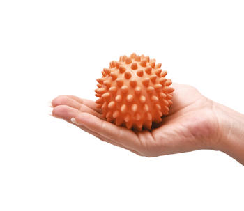 Masážní míček ježek Ø 8cm s reg.tvrdosti  - 1
