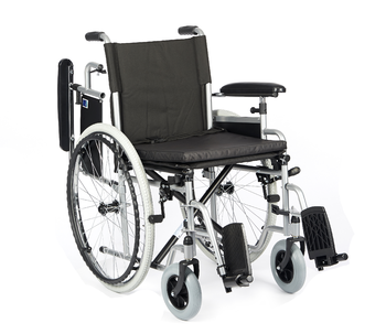 Invalidní vozík Timago Classic (H011) 51 cm / stříbrná, nosnost 135 kg - 2