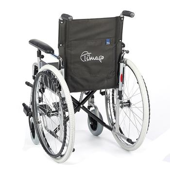 Invalidní vozík Timago Classic (H011) 51 cm / stříbrná, nosnost 135 kg - 6